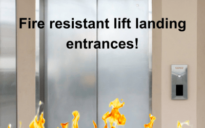 Fire Resistant Lift Landing Entrances